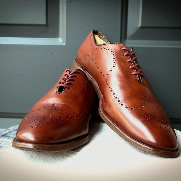 Allen Edmonds Other - Allen Edmonds Fairfax 11-D Chili wholecut leather Oxfords